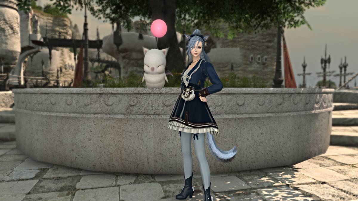 Initerant Moogle NPC in Final Fantasy XIV