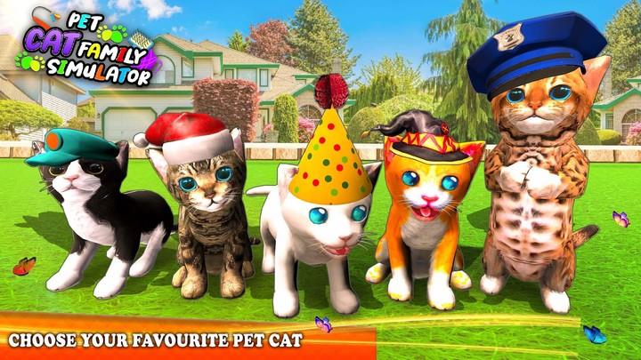 Pet Cat Simulator Cat Games Zrzut ekranu 3