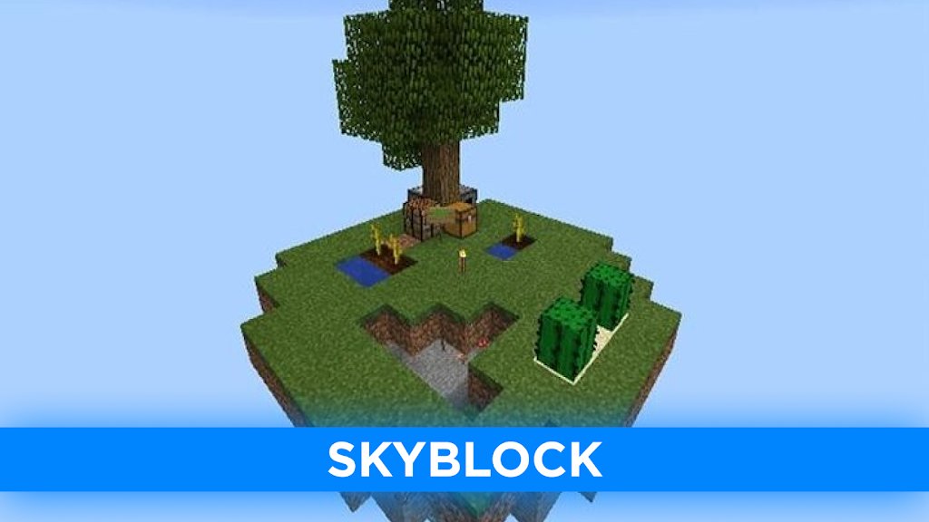 Skyblock survival in minecraft 스크린샷 0