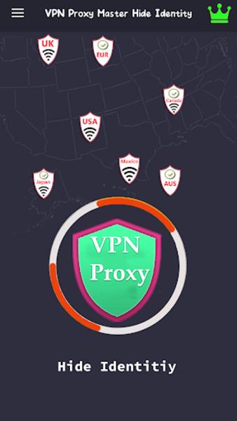 VPN Proxy Master Hide Identity Screenshot 1