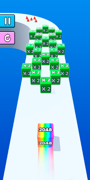 Jelly Run 2048 Capture d'écran 2