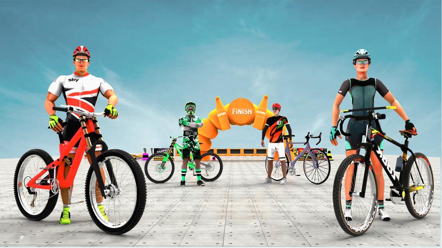 BMX Bicycle Stunts: Cycle Game Capture d'écran 0