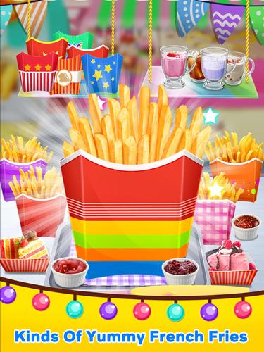 Street Food - French Fries Captura de pantalla 2