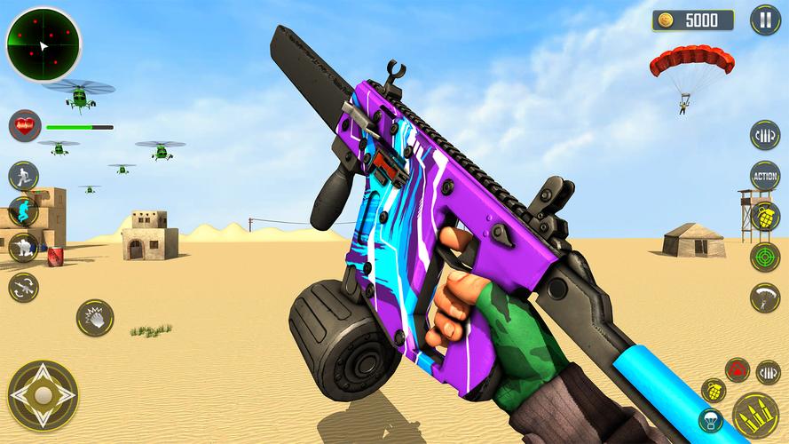 FPS Shooting game 3d gun game應用截圖第0張