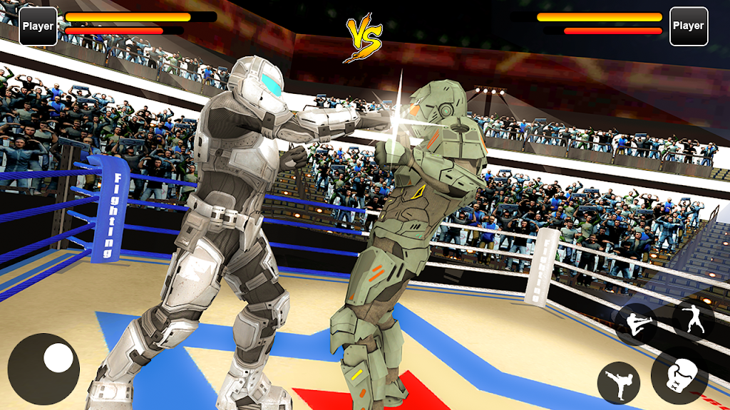 Robot Ring Fighting Real Robot VS Superhero Robot Screenshot 0