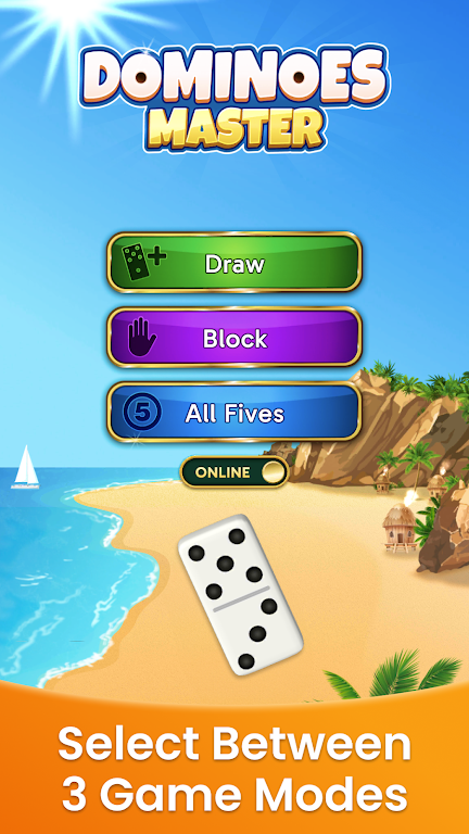 Dominoes Master: Classic Game ဖန်သားပြင်ဓာတ်ပုံ 2