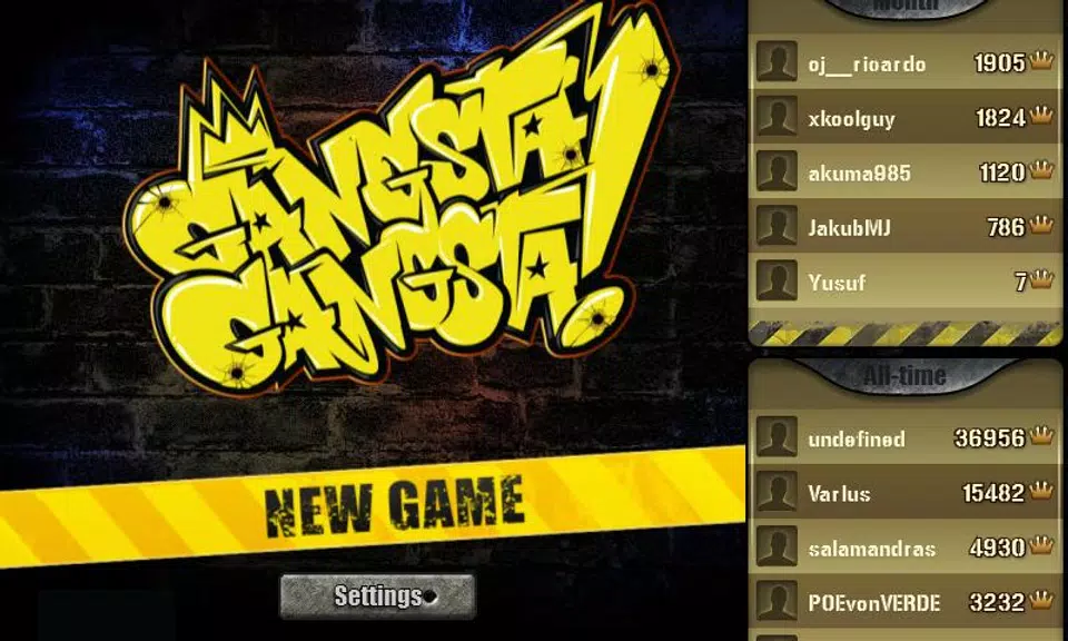 Gangsta Gangsta! Ảnh chụp màn hình 0