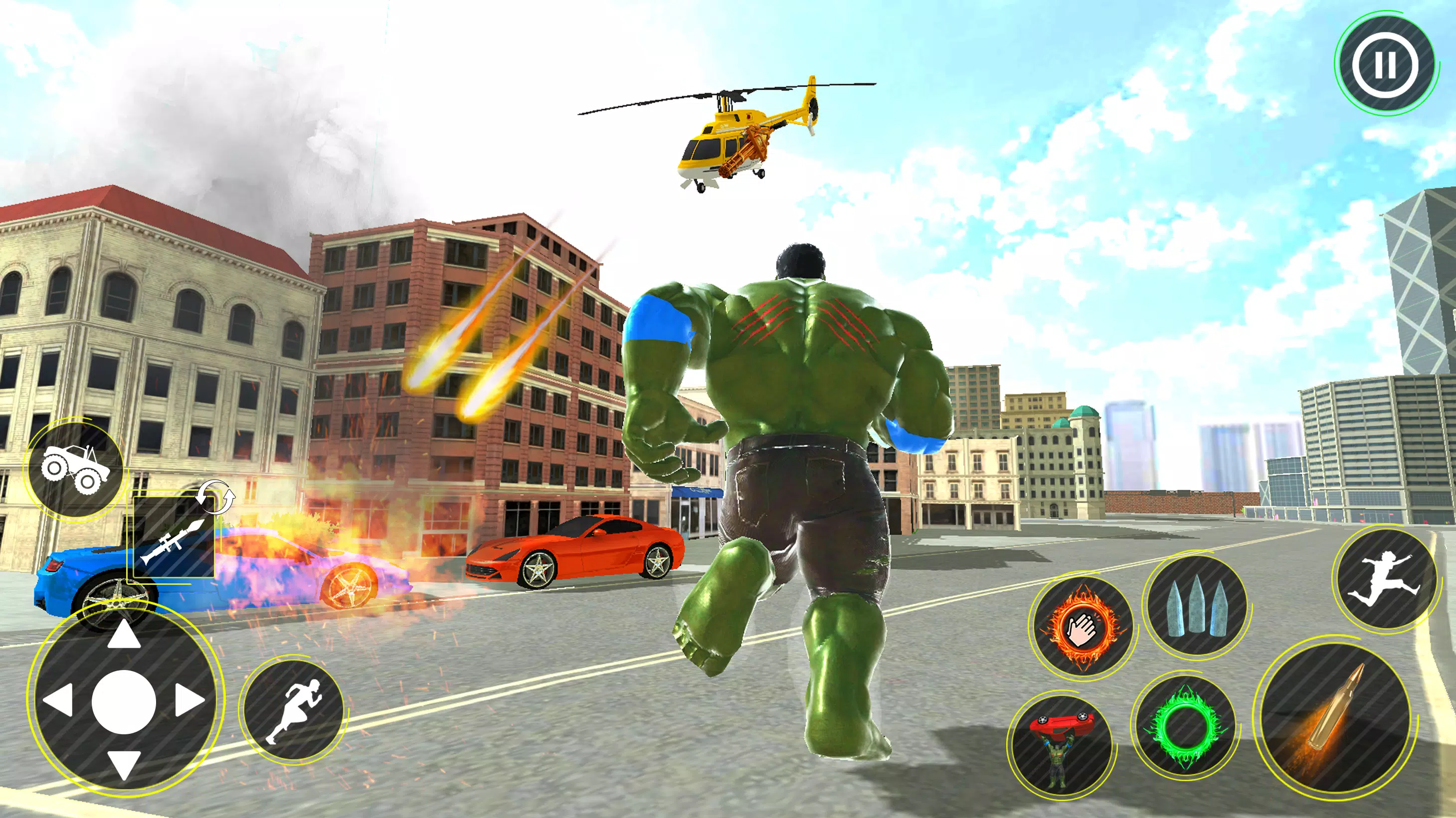 Incredible Monster Hero 3D War 스크린샷 0