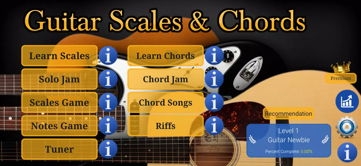 Guitar Scales & Chords ภาพหน้าจอ 0