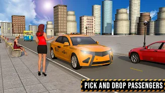 USA Taxi Car Driving: Car Game应用截图第0张