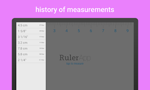 Ruler App: Measure centimeters Capture d'écran 3