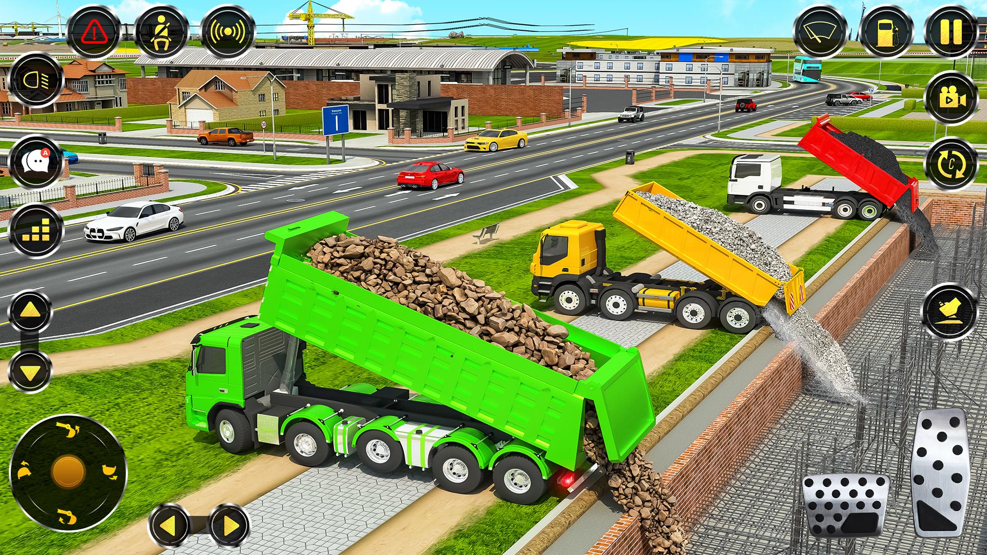 City Construction JCB Game 3D Captura de tela 0