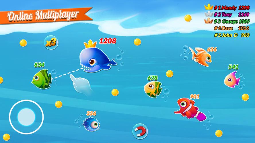 Fish.IO Fish Games Shark Games Скриншот 1