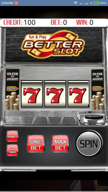 Better Slot ภาพหน้าจอ 0
