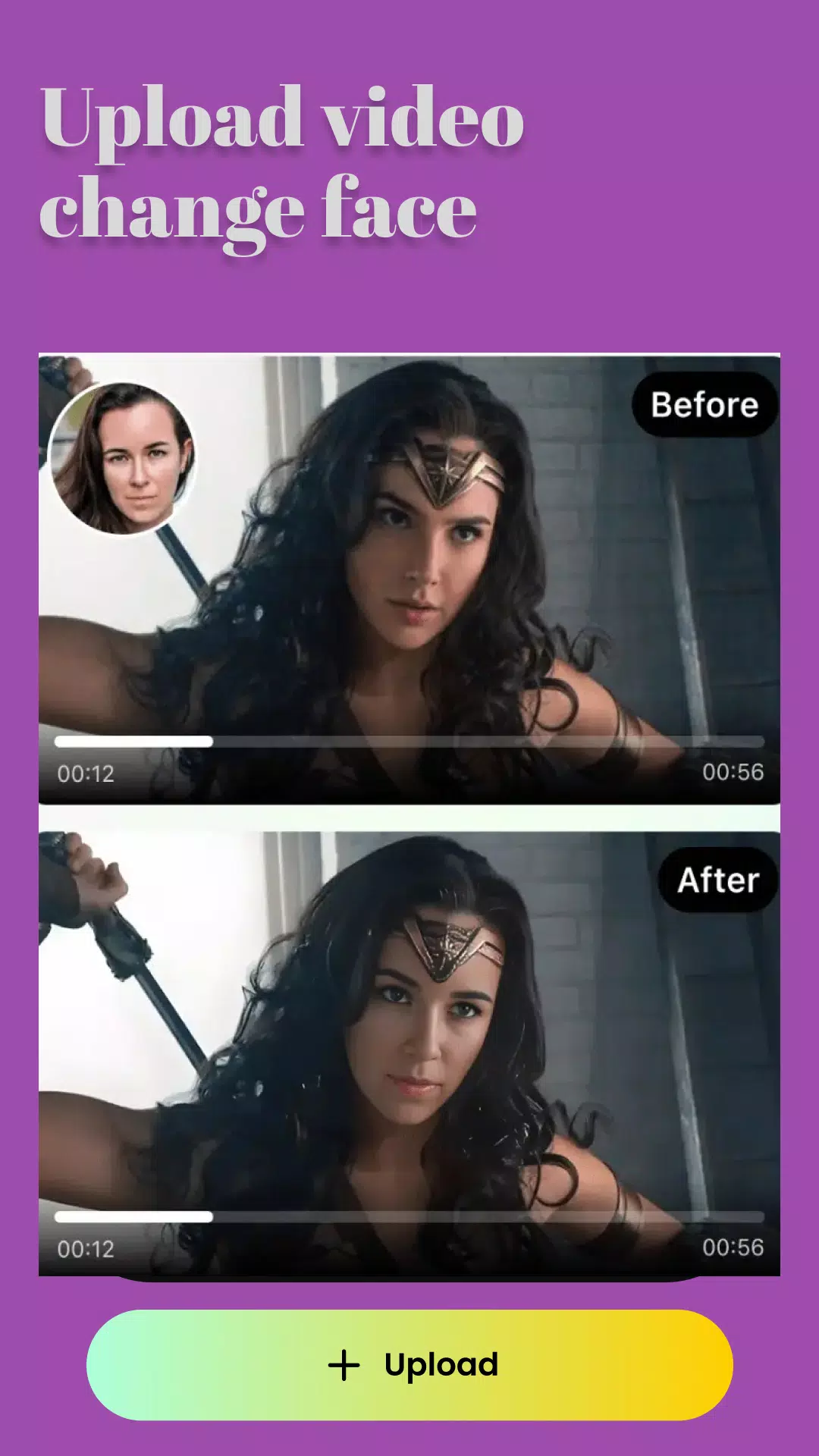 AI Face Swap Video App-Swapme ภาพหน้าจอ 0