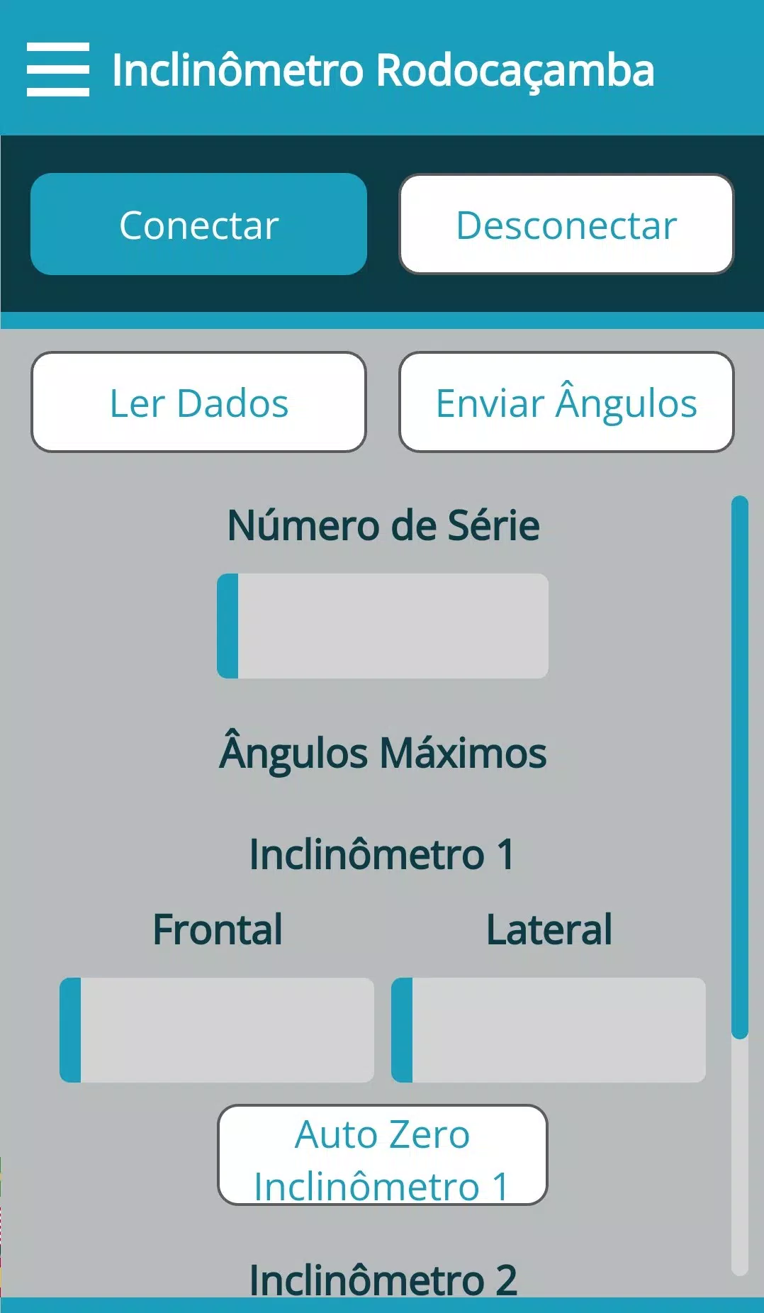 Inclinômetro Rodocaçamba Screenshot 2