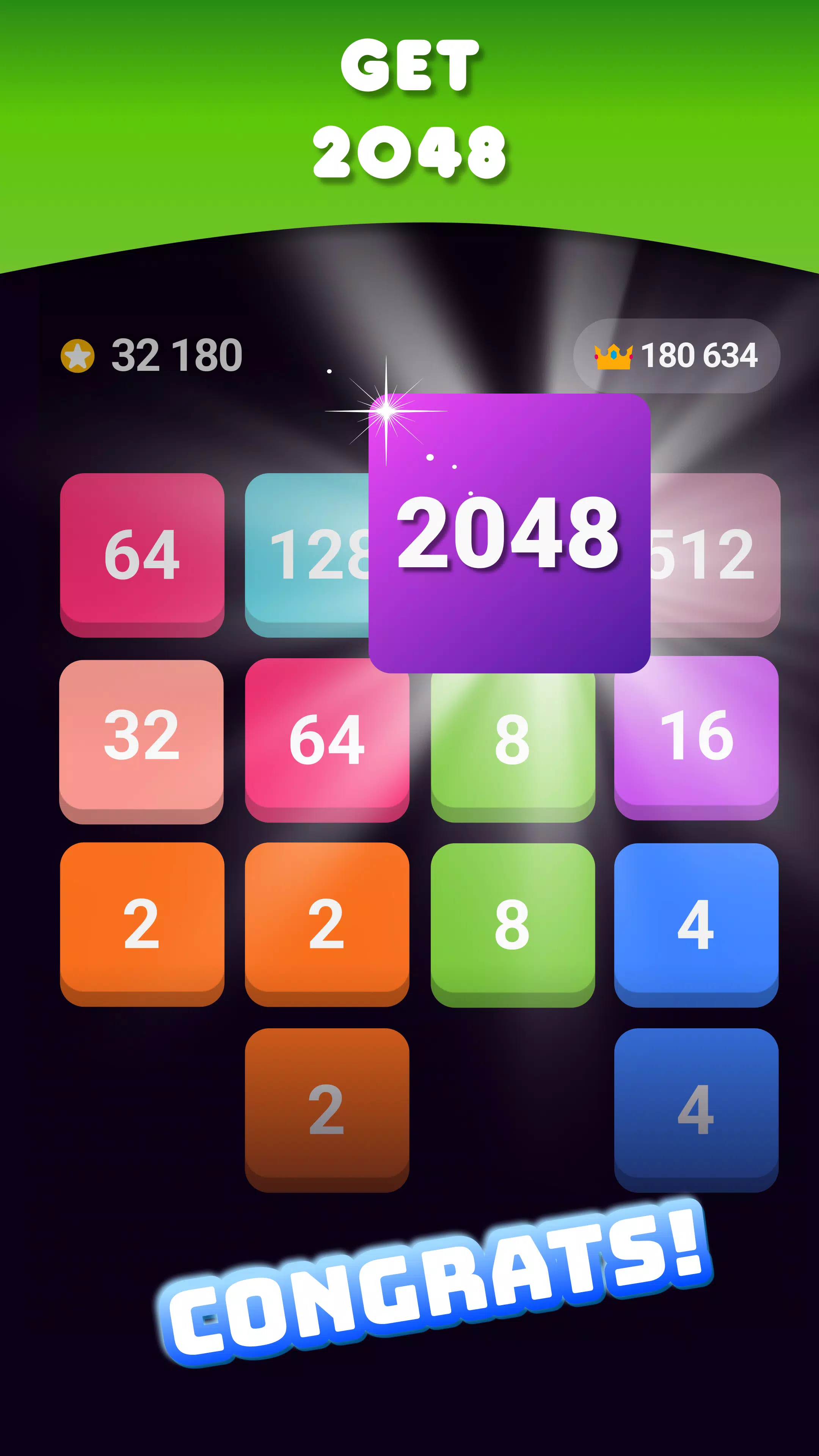 2048: Puzzle Game! Merge Block應用截圖第1張