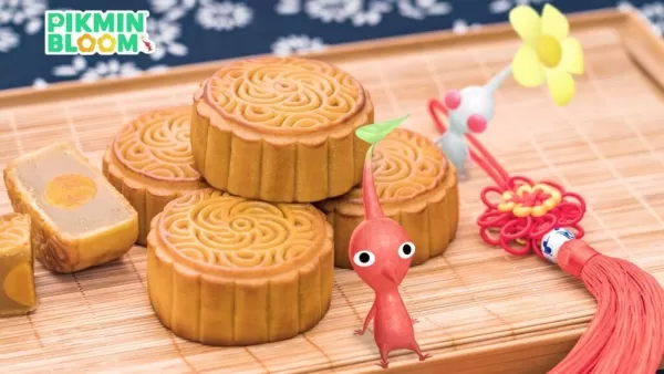Pikmin Bloom: Осенний фестиваль добавляет декор с лунными пирожками