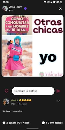 FrikiRadar, citas para frikis Screenshot 3