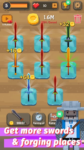 Merge Sword Mod 스크린샷 1