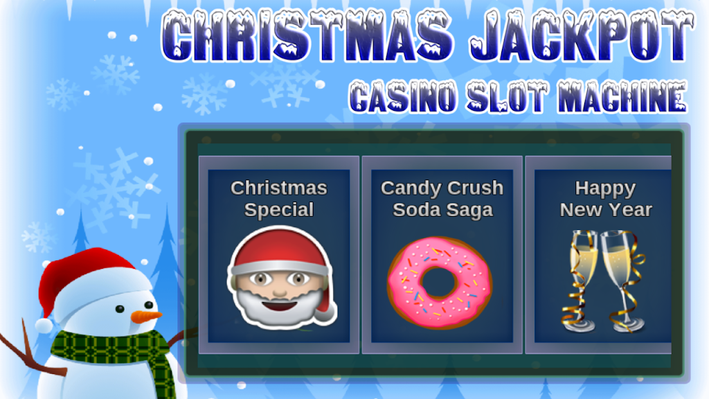 Christmas Jackpot : Real Casino Slot Master 777 Schermafbeelding 0