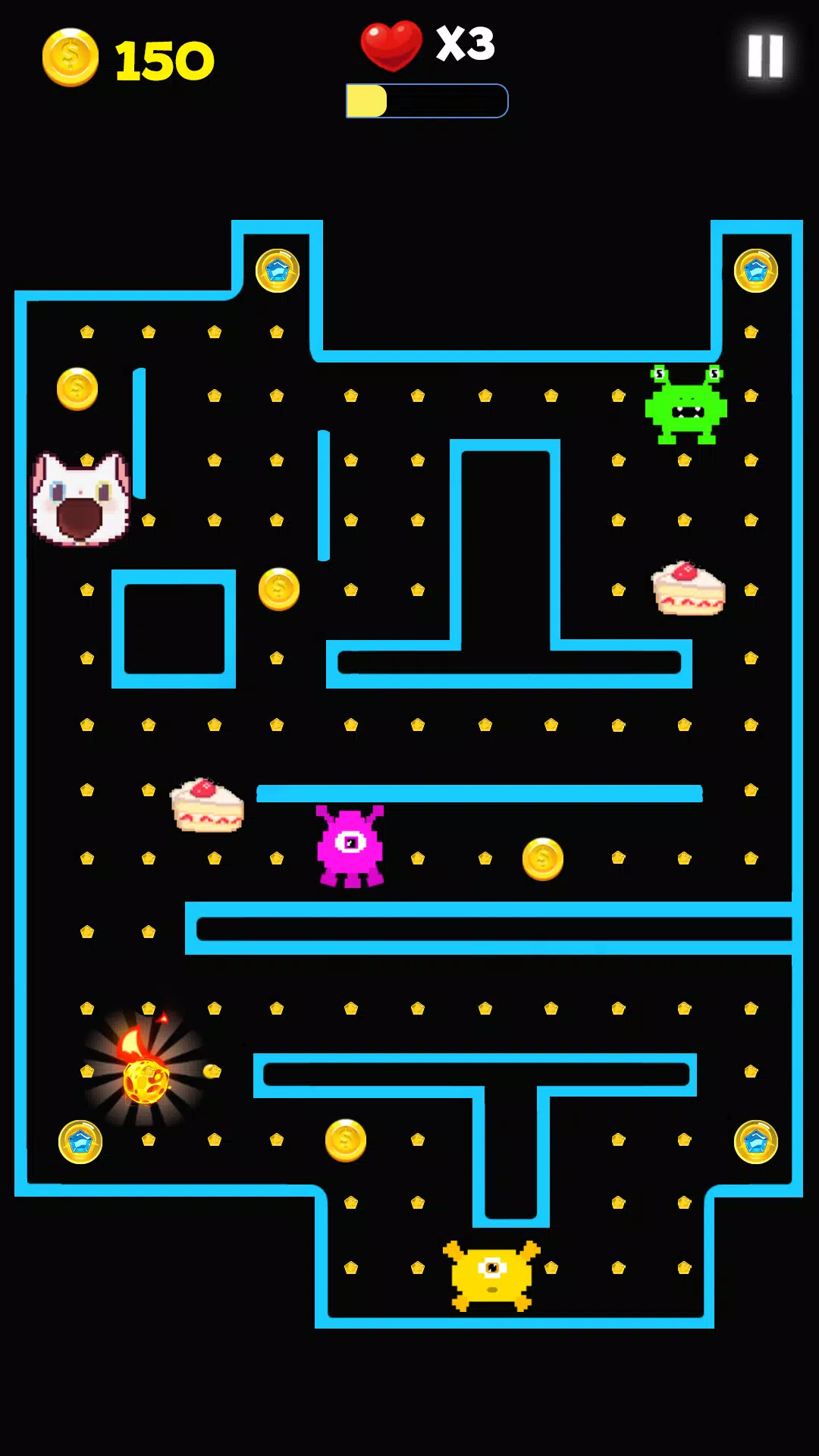 Pac Classic - Maze Escape Captura de pantalla 1