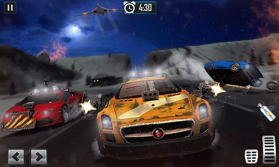 Mad Car War Death Racing Games Ekran Görüntüsü 1