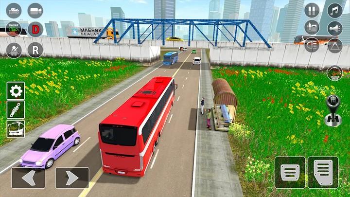 Bus Games 3D-Bus Driving Games स्क्रीनशॉट 0