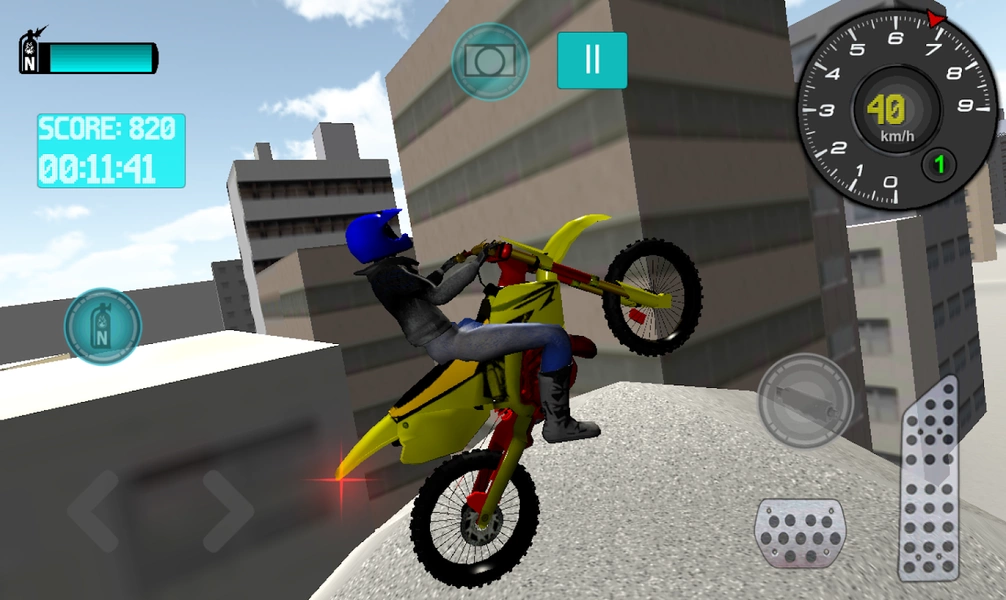 Motocross City Driver Скриншот 1