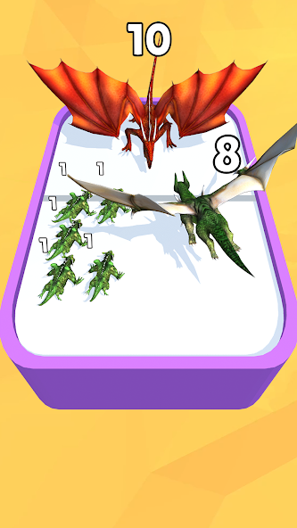 Merge Master: Dinosaur Monster Mod 스크린샷 1