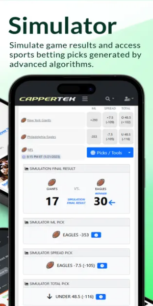 CapperTek Sports Betting Tools Captura de tela 0