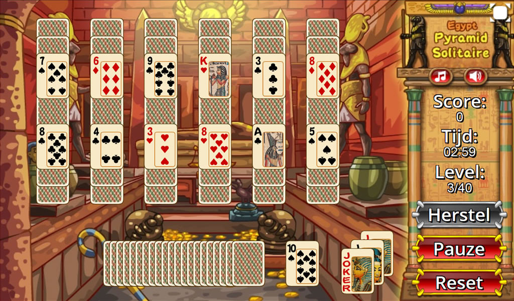 Egypt Pyramid Solitaire 스크린샷 2