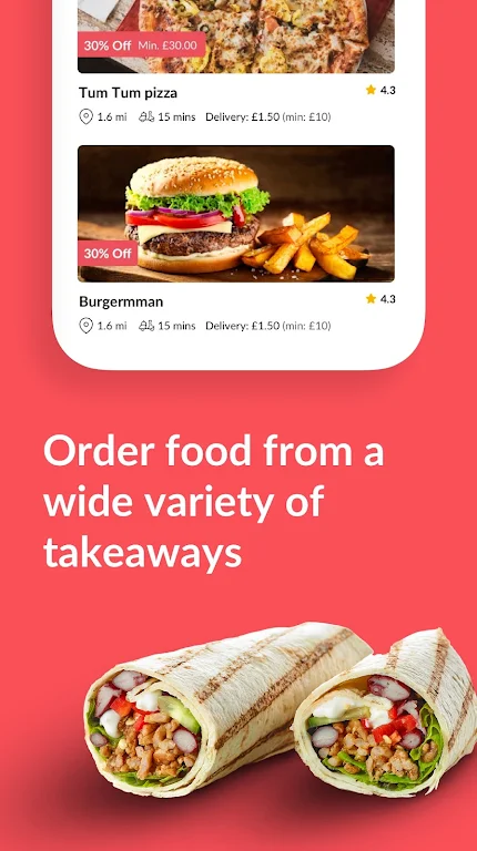 Foodhub - Online Takeaways Tangkapan skrin 0