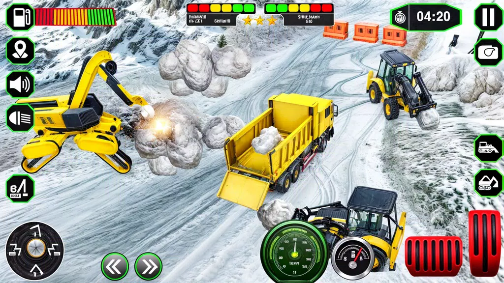 Real Heavy Snow Plow Truck ဖန်သားပြင်ဓာတ်ပုံ 1