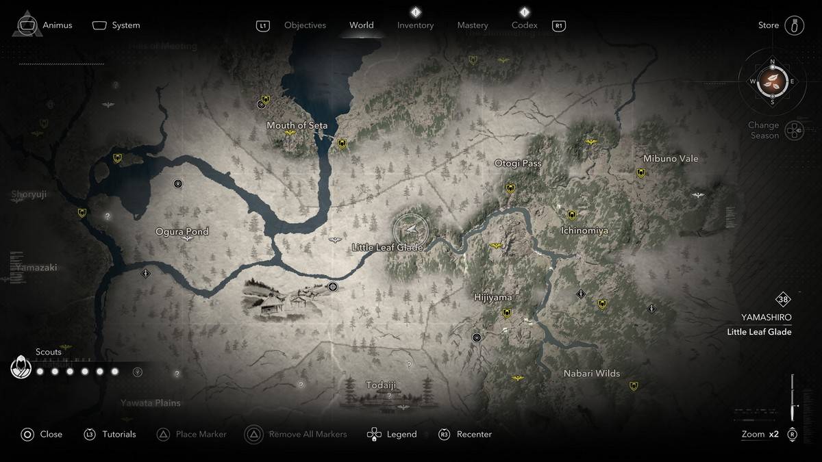 Legendarische Sumi-E-locatie in Assassin's Creed Shadows