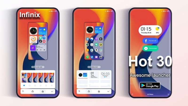 Infinix Hot 30 Launcher:Themes Screenshot 2