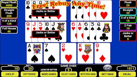 Five Play Poker Screenshot 0