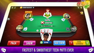 Teenpatti Indian poker 3 patti स्क्रीनशॉट 0