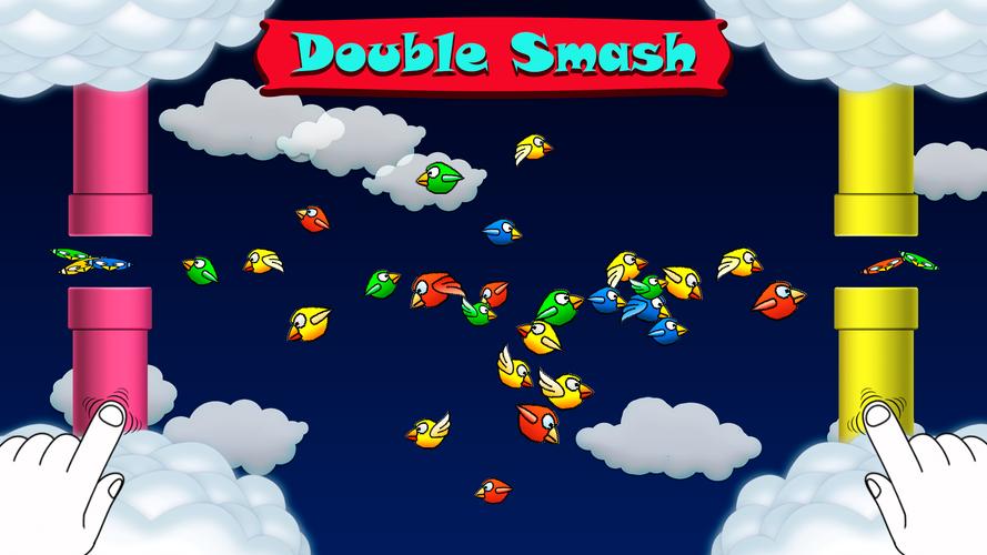 Fun Birds Game - Two players Capture d'écran 1
