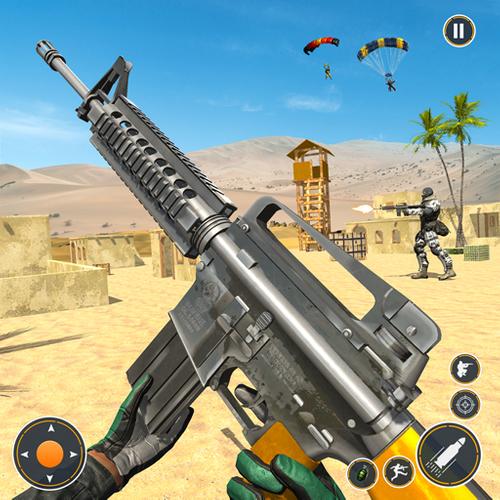 Gun Games Offline 3D Shooting Captura de tela 0