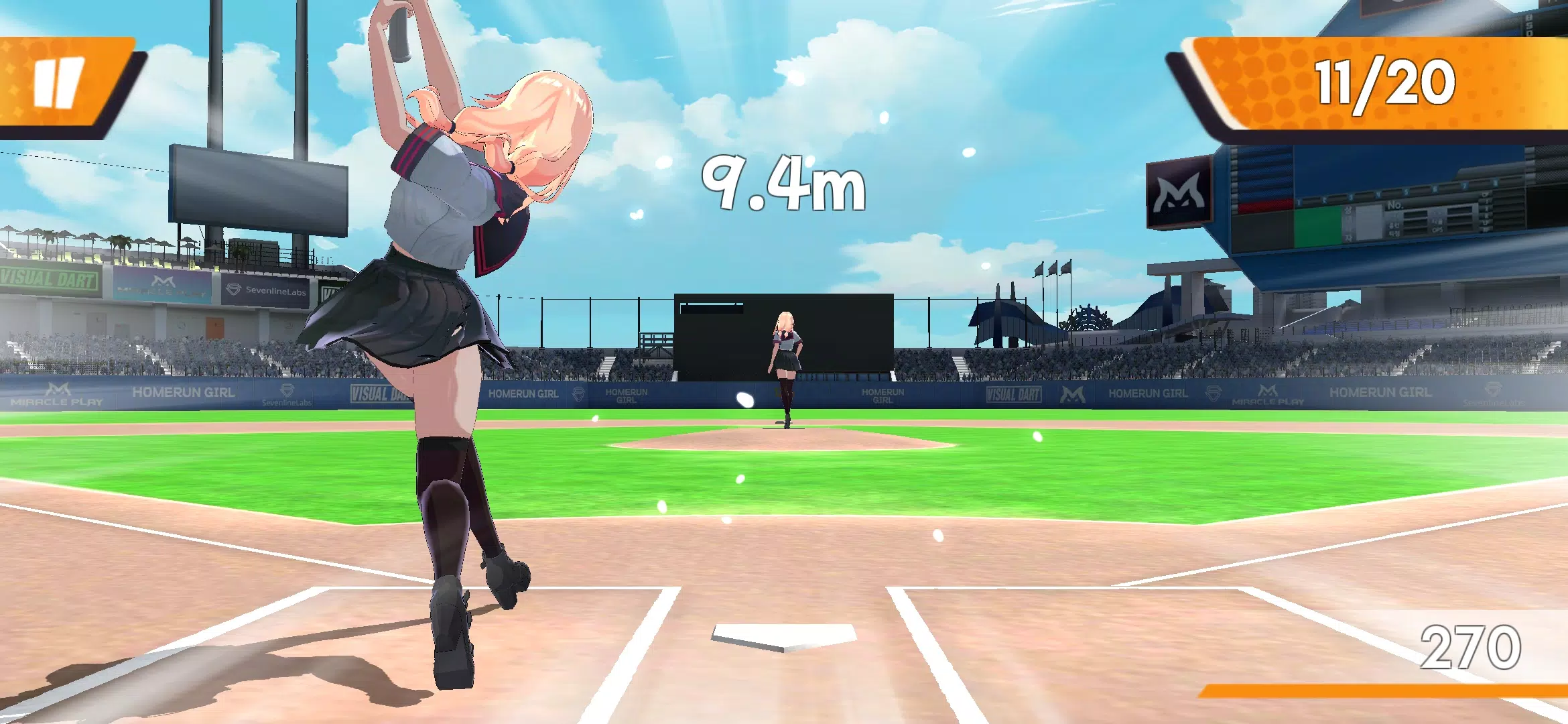 HomeRun Girl Captura de pantalla 1