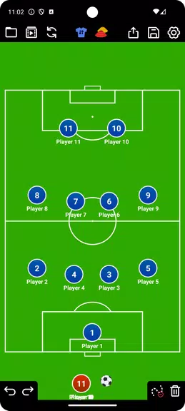 Taktikboard für Fußball Screenshot 0