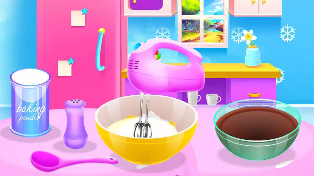 Colorful Muffins Cooking Скриншот 1