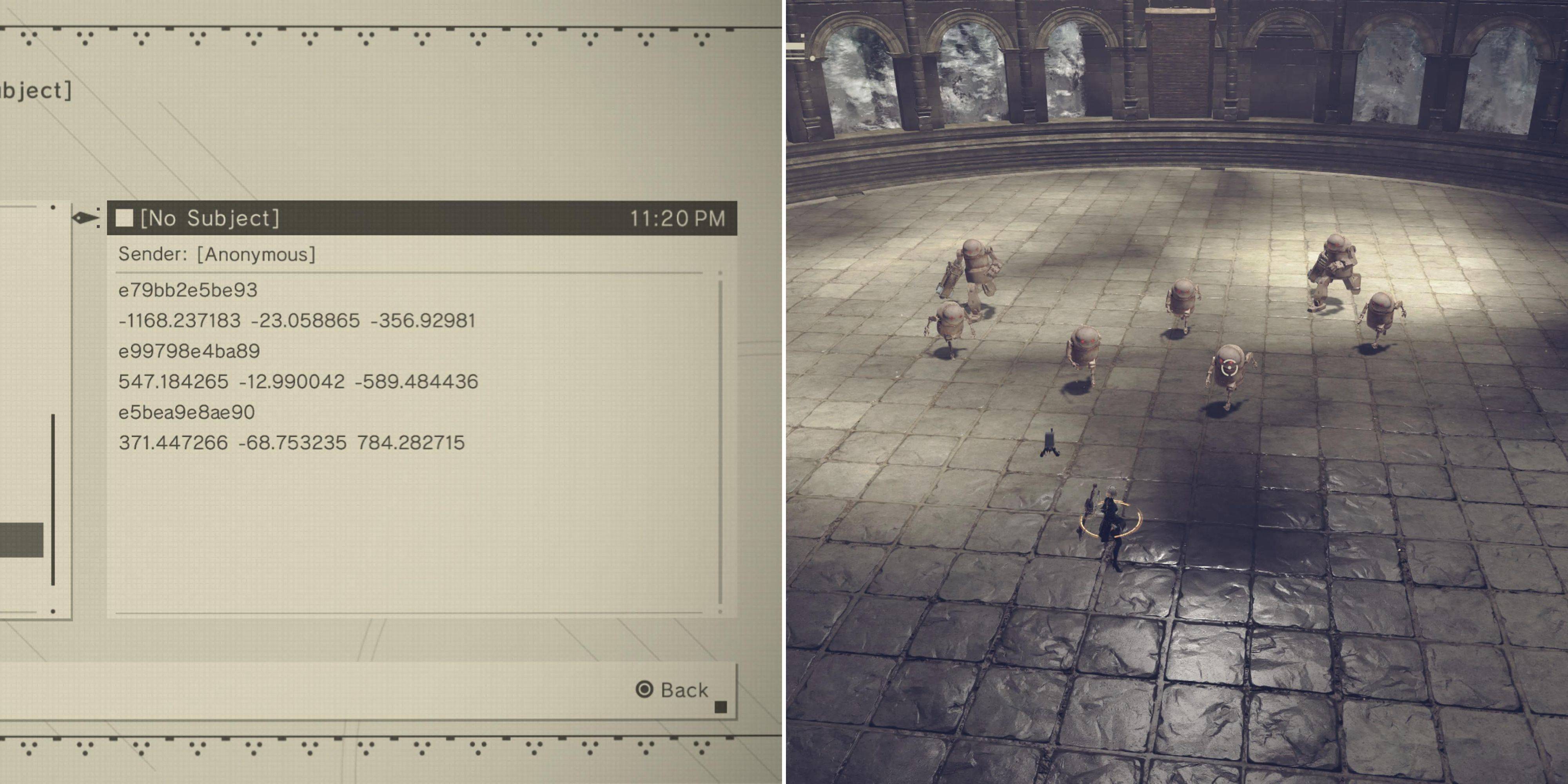 Nier: Automata - လျှို့ဝှက်ဆန်းကြယ်သောစာကို decoding