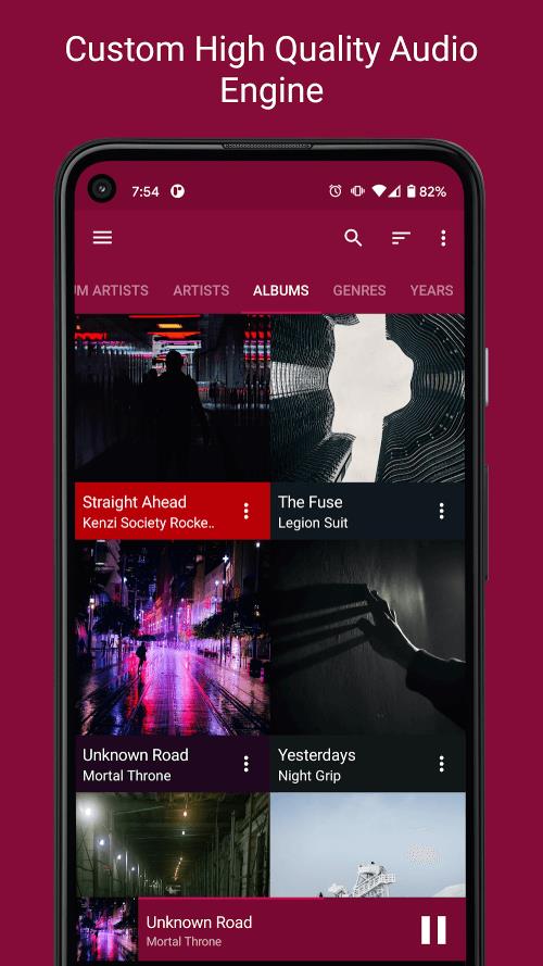 GoneMAD Music Player Screenshot 1