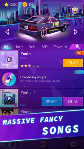 Magic Beat Racing music game Captura de pantalla 3