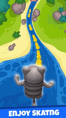 Jungle Run Animal Running Game Ekran Görüntüsü 0