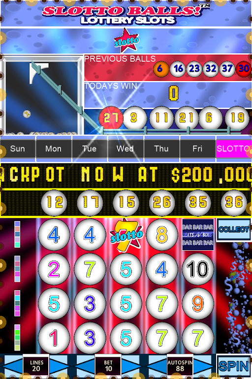 Schermata Slotto Balls™ Lottery Fruit Machine 1