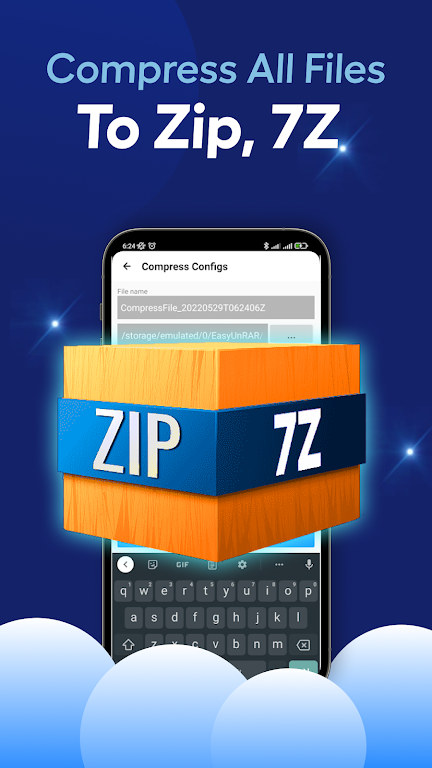 Pro 7-Zip, Unzip Rar Extractor スクリーンショット 1