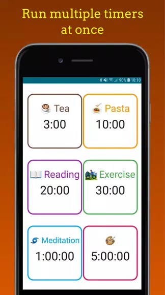 Timer: Multi Timer Captura de pantalla 0